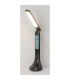 Tyrell Desk Task Lamp Black LED 4000K Clock Timer-5