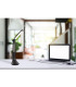 Tyrell Desk Task Lamp Black LED 4000K Clock Timer-7