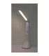 Tyrell Desk Task Lamp White LED 4000K Clock Timer-9