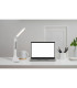 Tyrell Desk Task Lamp White LED 4000K Clock Timer-12