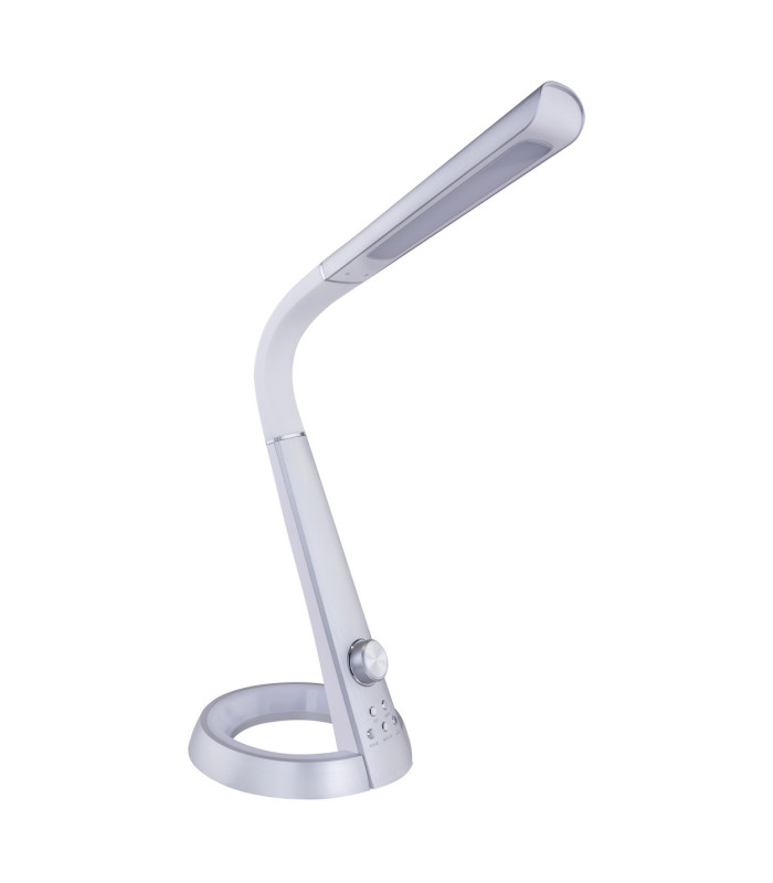 Mitti Desk Task Lamp Silver Colored LED Dimmable 4000-3000K-2
