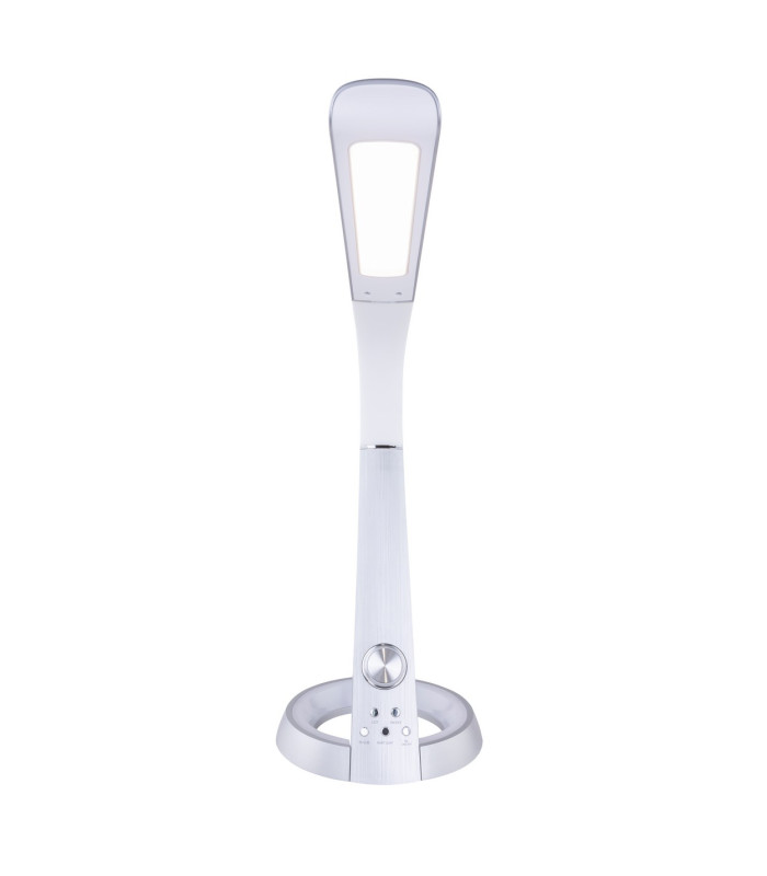 Mitti Desk Task Lamp Silver Colored LED Dimmable 4000-3000K-3