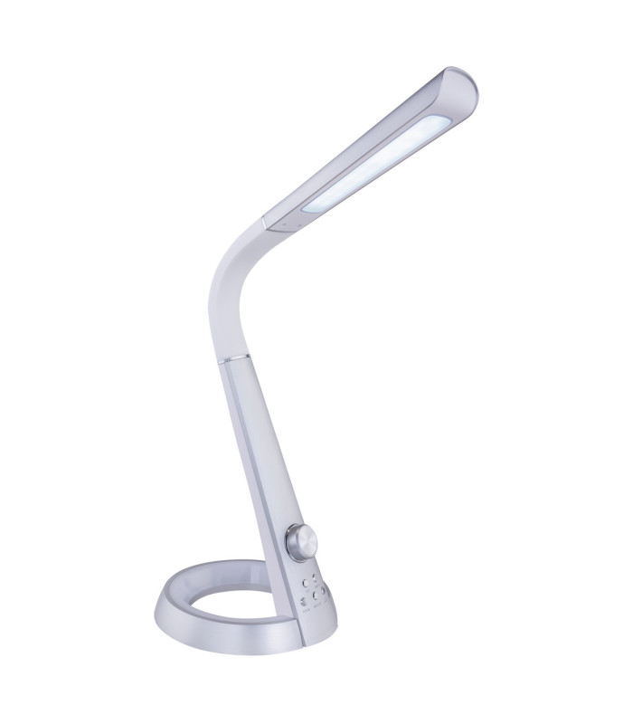 Mitti Desk Task Lamp Silver Colored LED Dimmable 4000-3000K-6
