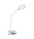 Pia Clamp & Clip On Lamp White LED 4000K-4