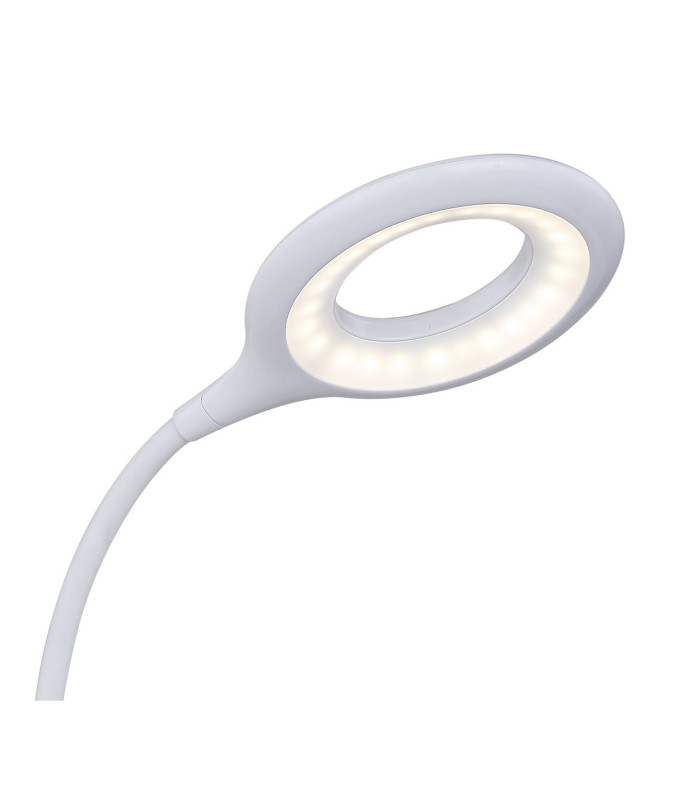 Pia Desk Task Lamp White LED Dimmable 4000K Touch Dimmer-3