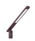 Tanna Integrated LED Table Lamp Dark Brown LED Dimmable 3000-6000K Clock-4