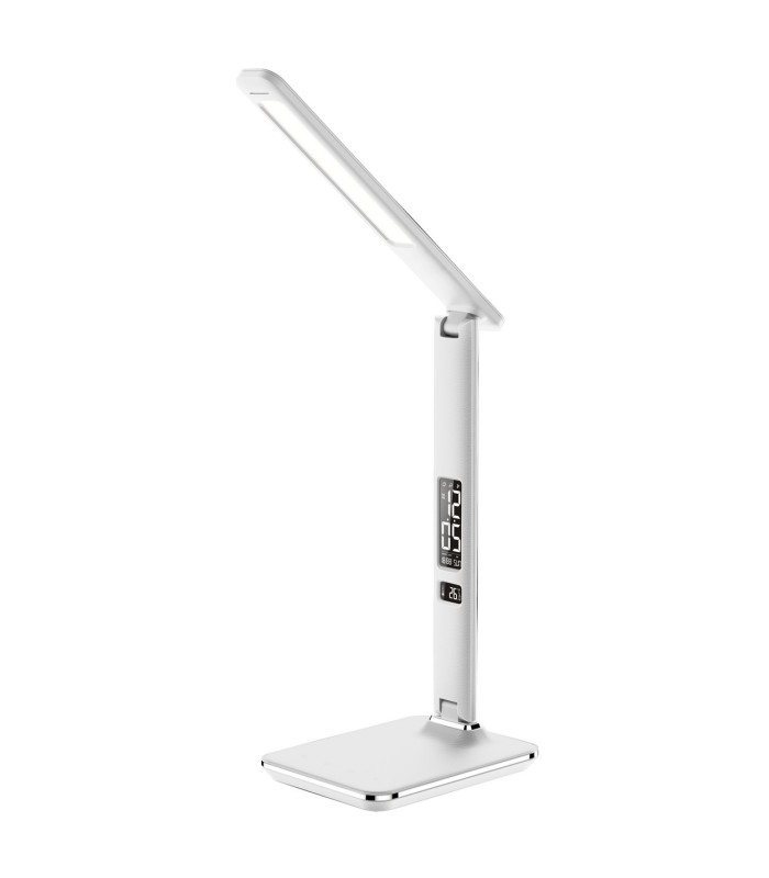 Tanna Integrated LED Table Lamp White LED Dimmable 3000-6000K Clock-4