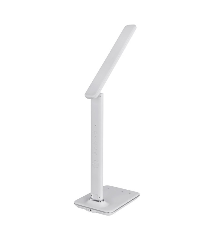 Tanna Integrated LED Table Lamp White LED Dimmable 3000-6000K Clock-8