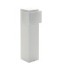 Fede Outdoor Bollard White IP44 1x E27