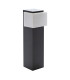 Fede Outdoor Bollard Anthracite IP44 1x E27