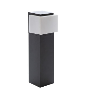 Fede Outdoor Bollard Anthracite IP44 1x E27