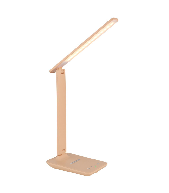 Bulla Integrated LED Table Lamp Peach Fuzz Matt LED Dimmable 3000-6500K Touch Dimmer-4