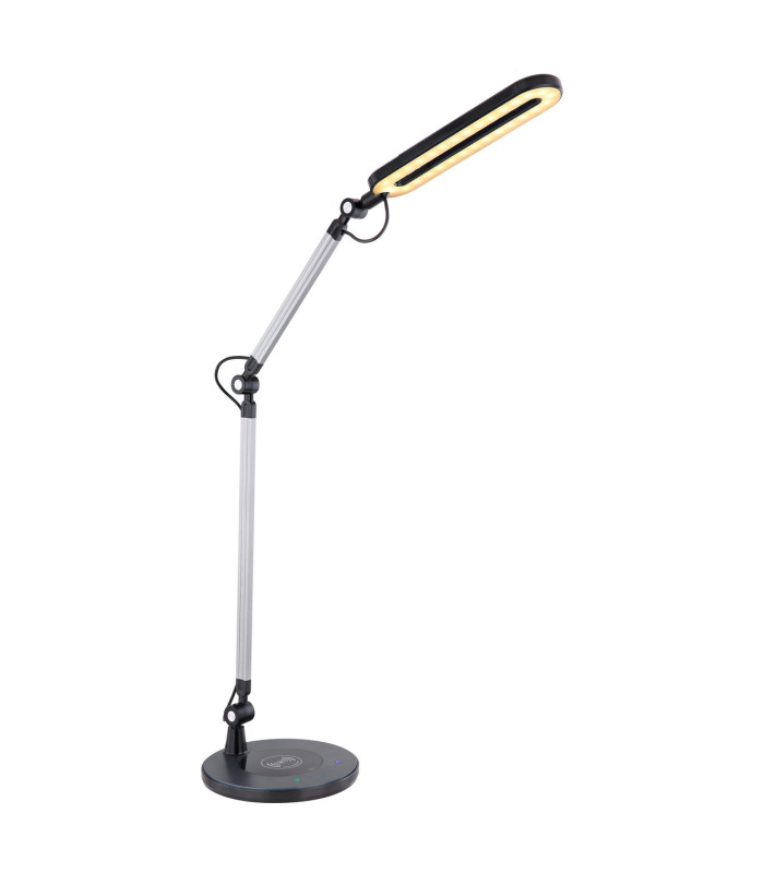 Ursino Integrated LED Table Lamp Black LED Dimmable 3000-6500K Wireless Charge-4