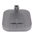 Monaco Integrated LED Table Lamp Grey LED Dimmable 2700-6000K Wireless Charge-3
