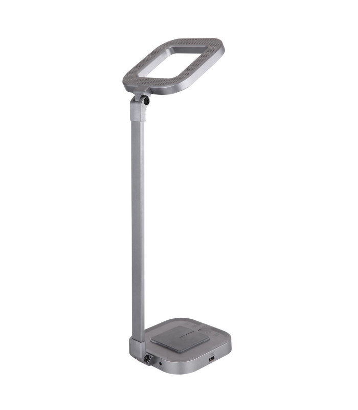 Monaco Integrated LED Table Lamp Grey LED Dimmable 2700-6000K Wireless Charge-10