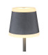 Ridley Bedside Table Lamp Grey Matt IP54 LED Dimmable 3000K Touch Dimmer-3