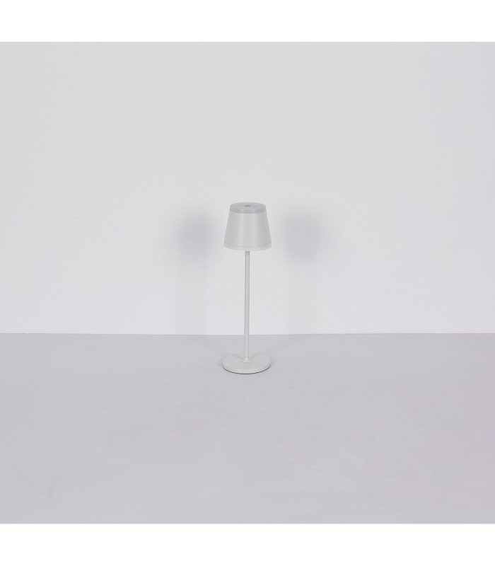 Ridley Bedside Table Lamp Rust Colored IP54 LED Dimmable 3000K Touch Dimmer-7