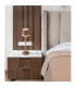 Ridley Bedside Table Lamp Rust Colored IP54 LED Dimmable 3000K Touch Dimmer-8
