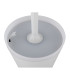 Ridley Bedside Table Lamp White Matt IP54 LED Dimmable 3000K Touch Dimmer-4