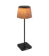 Gregoir Bedside Table Lamp Matt Black Brown IP44 LED Dimmable 3000-4000K Touch Dimmer-1