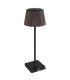 Gregoir Bedside Table Lamp Matt Black Brown IP44 LED Dimmable 3000-4000K Touch Dimmer-2