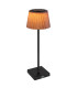 Gregoir Bedside Table Lamp Matt Black Brown IP44 LED Dimmable 3000-4000K Touch Dimmer-4