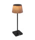 Gregoir Bedside Table Lamp Matt Black Brown IP44 LED Dimmable 3000-4000K Touch Dimmer-5