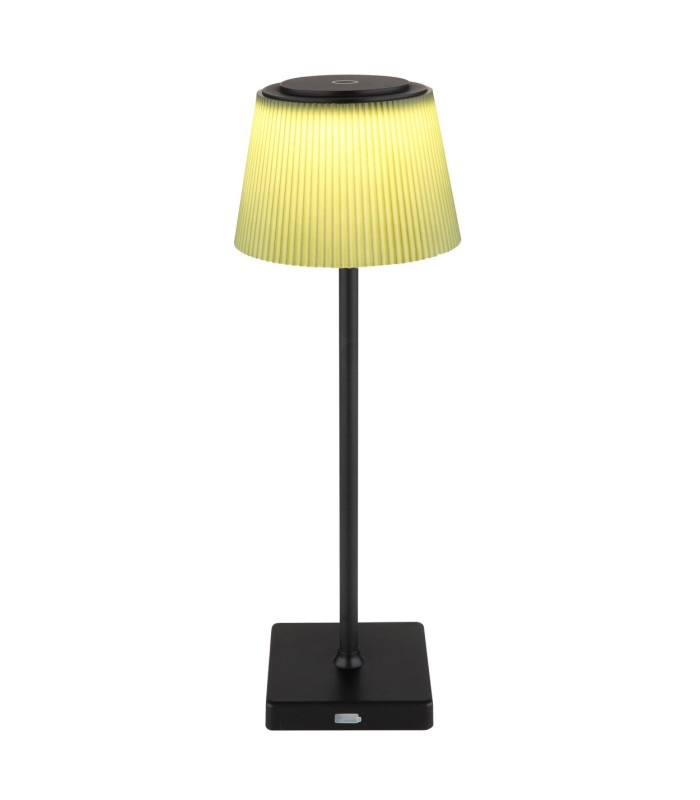 Gregoir Bedside Table Lamp Matt Black Green IP44 LED Dimmable 3000-4000K Touch Dimmer-3