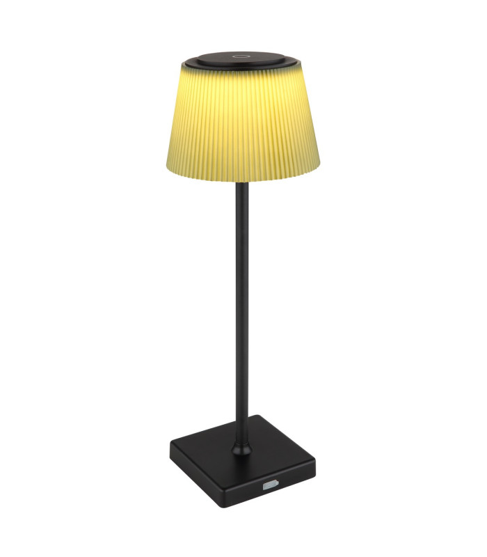 Gregoir Bedside Table Lamp Matt Black Green IP44 LED Dimmable 3000-4000K Touch Dimmer-4