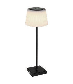 Gregoir Bedside Table Lamp Matt Black IP44 LED Dimmable 3000-5000K Touch Dimmer-1