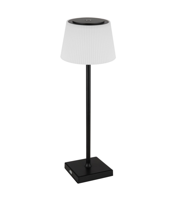 Gregoir Bedside Table Lamp Matt Black IP44 LED Dimmable 3000-5000K Touch Dimmer-2