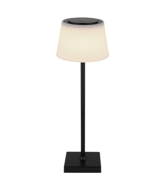 Gregoir Bedside Table Lamp Matt Black IP44 LED Dimmable 3000-5000K Touch Dimmer-3