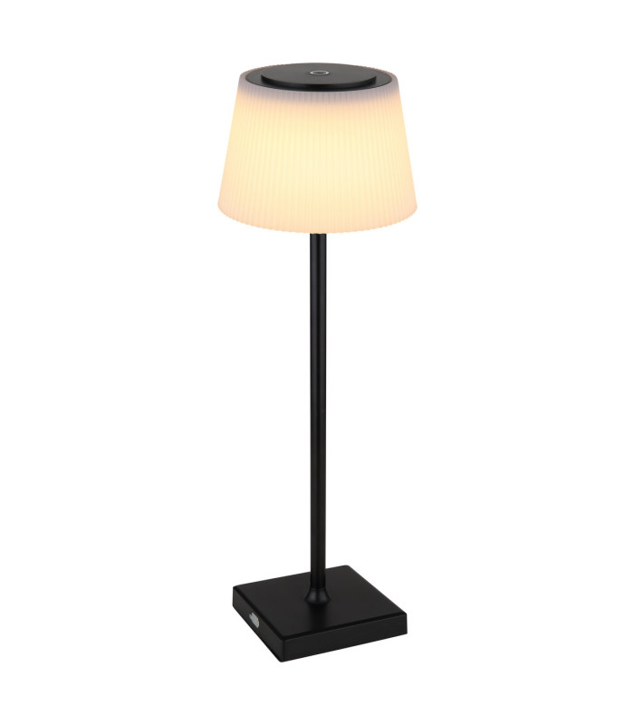Gregoir Bedside Table Lamp Matt Black IP44 LED Dimmable 3000-5000K Touch Dimmer-5