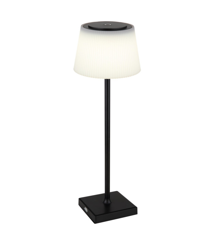 Gregoir Bedside Table Lamp Matt Black IP44 LED Dimmable 3000-5000K Touch Dimmer-6