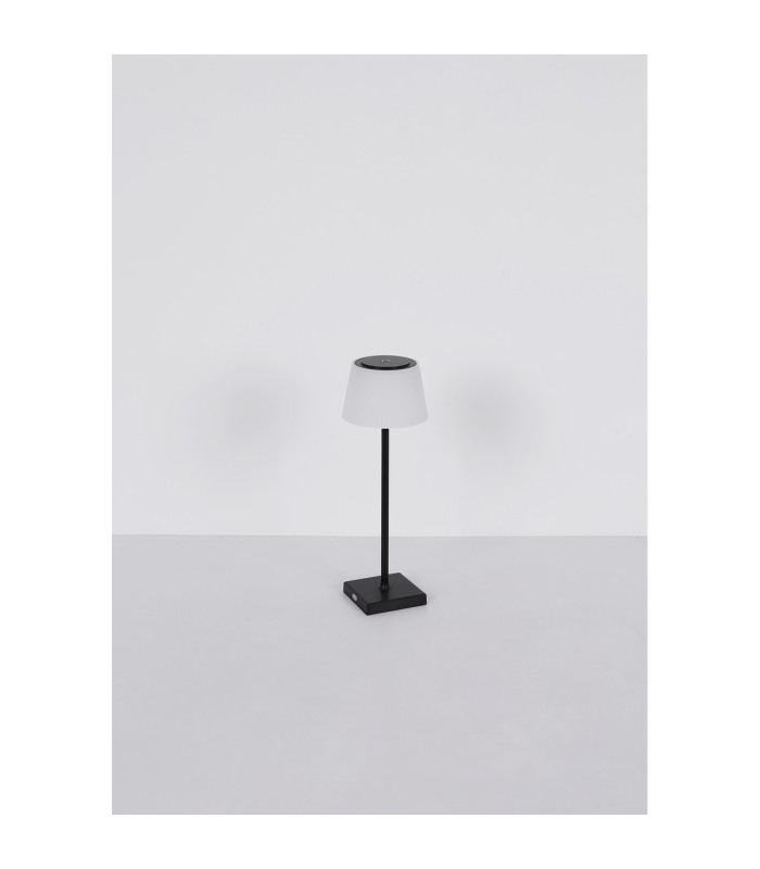 Gregoir Bedside Table Lamp Matt Black IP44 LED Dimmable 3000-5000K Touch Dimmer-10