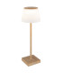 Gregoir Bedside Table Lamp Wood Look Dark IP44 LED Dimmable 3000-4000K Touch Dimmer-1