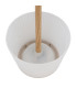 Gregoir Bedside Table Lamp Wood Look Dark IP44 LED Dimmable 3000-4000K Touch Dimmer-4