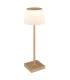 Gregoir Bedside Table Lamp Wood Look Dark IP44 LED Dimmable 3000-4000K Touch Dimmer-6