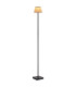 Gregoir LED Integrated Floor Lamp Matt Black Brown IP44 LED Dimmable 3000-4000K Touch Dimmer-7