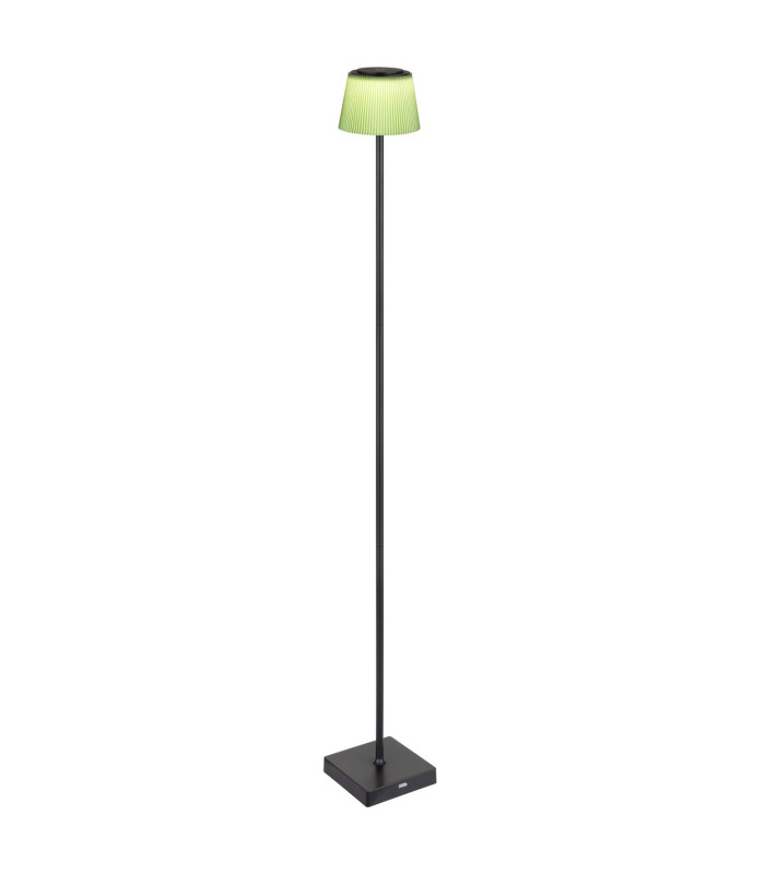 Gregoir LED Integrated Floor Lamp Matt Black Green IP44 LED Dimmable 3000-4000K Touch Dimmer-6