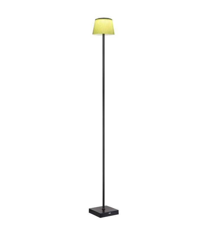 Gregoir LED Integrated Floor Lamp Matt Black Green IP44 LED Dimmable 3000-4000K Touch Dimmer-7