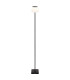 Gregoir LED Integrated Floor Lamp Matt Black White IP44 LED Dimmable 3000-4000K Touch Dimmer-3