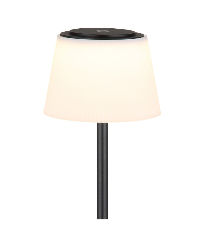 Gregoir LED Integrated Floor Lamp Matt Black White IP44 LED Dimmable 3000-4000K Touch Dimmer-4