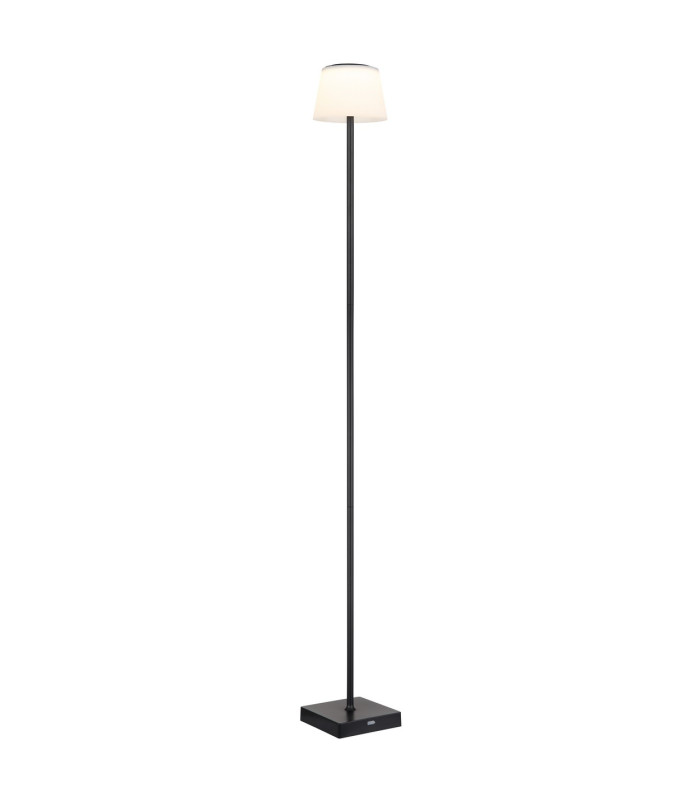 Gregoir LED Integrated Floor Lamp Matt Black White IP44 LED Dimmable 3000-4000K Touch Dimmer-7