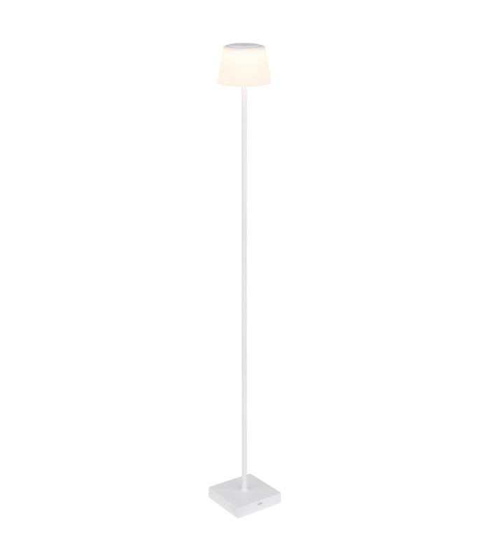 Gregoir LED Integrated Floor Lamp White Matt IP44 LED Dimmable 3000-5000K Touch Dimmer-5
