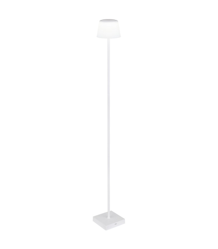 Gregoir LED Integrated Floor Lamp White Matt IP44 LED Dimmable 3000-5000K Touch Dimmer-6