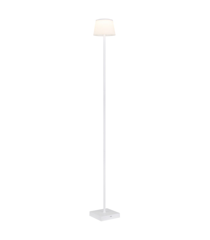 Gregoir LED Integrated Floor Lamp White Matt IP44 LED Dimmable 3000-5000K Touch Dimmer-7