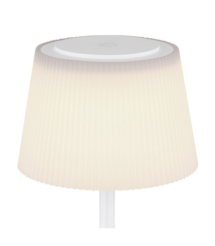 Gregoir Bedside Table Lamp White Matt IP44 LED Dimmable 3000-5000K Touch Dimmer-4
