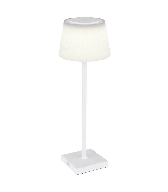 Gregoir Bedside Table Lamp White Matt IP44 LED Dimmable 3000-5000K Touch Dimmer-6