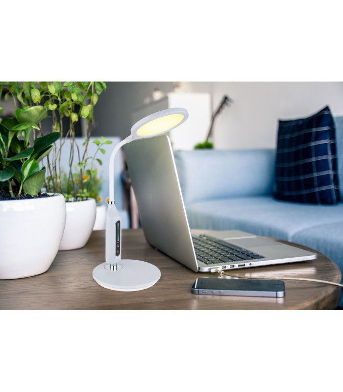 Fruggy Desk Task Lamp Grey Matt LED Dimmable 3000-6500K Touch Dimmer-10
